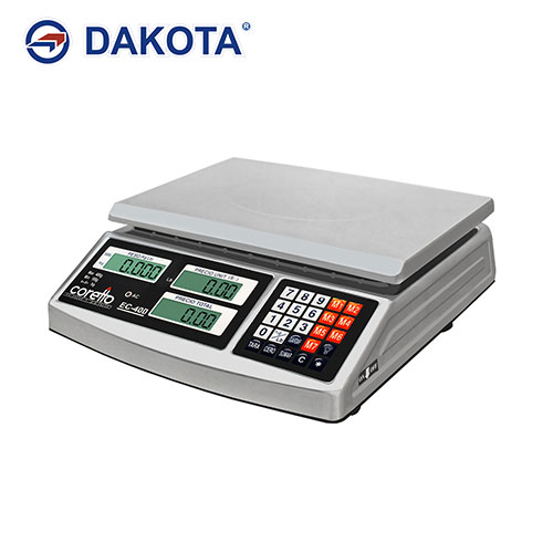 BALANZA PLATAFORMA CAP. 40 KG EC-40D CORETTO