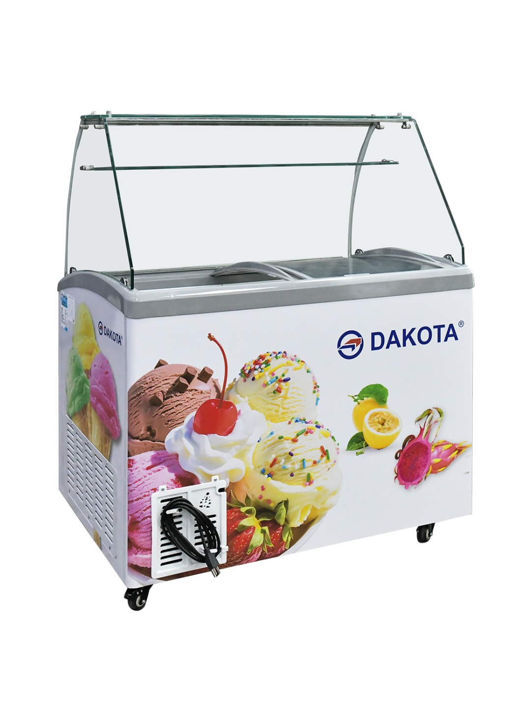 DK-320B | CONGELADOR EXHIBIDOR DE HELADOS 6&nbsp;pozas