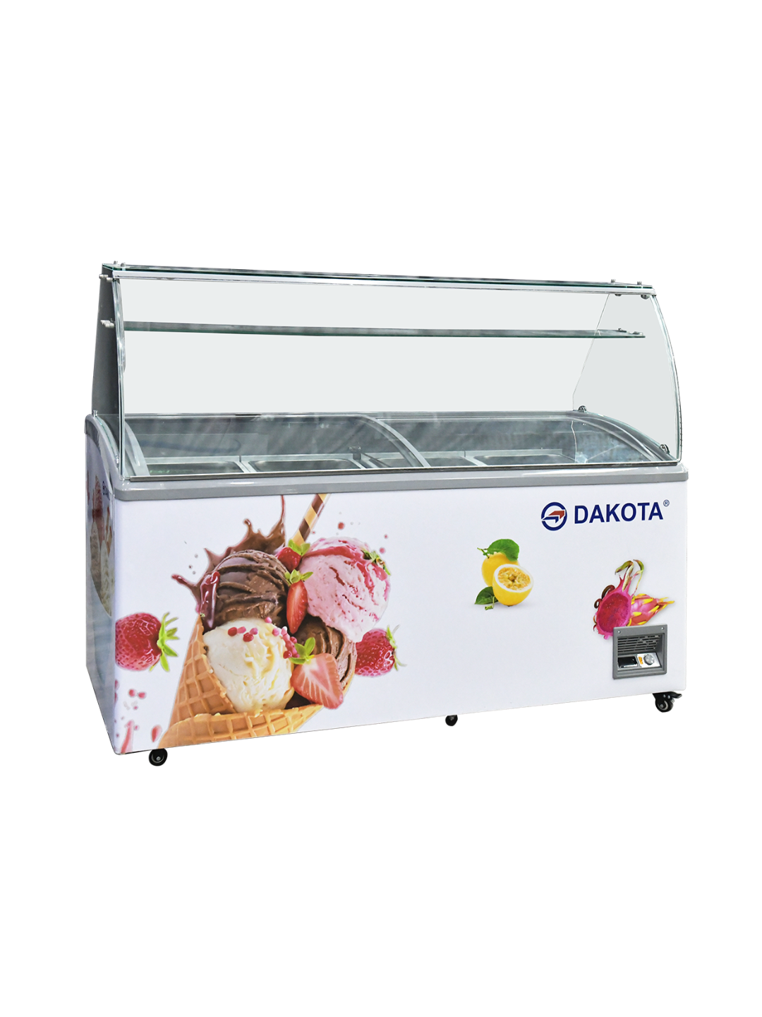 DK-520B | CONGELADOR EXHIBIDOR DE HELADOS 12&nbsp;pozas