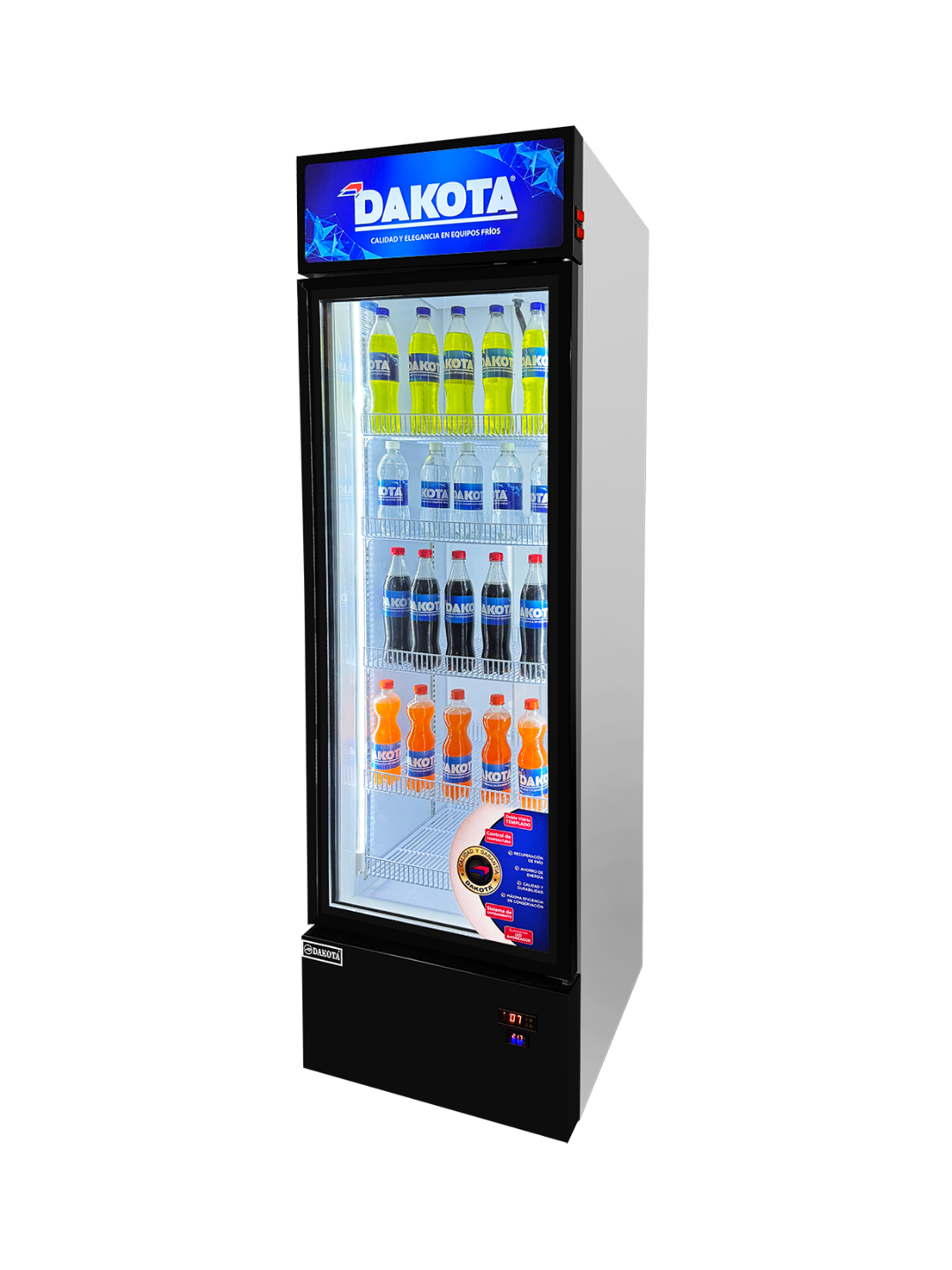 DKV-360FE | visicooler 360L sistema fan cooling MARCO DE&nbsp;PLASTICO