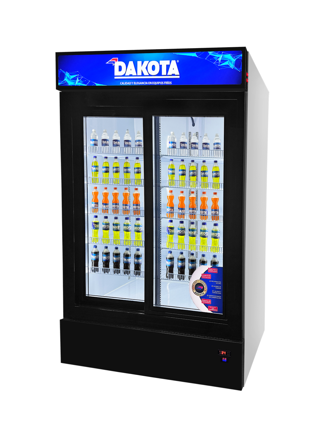 DKV-950CFA | VISICOOLER  950l puerta corrediza con SISTEMA FAN&nbsp;COOLING