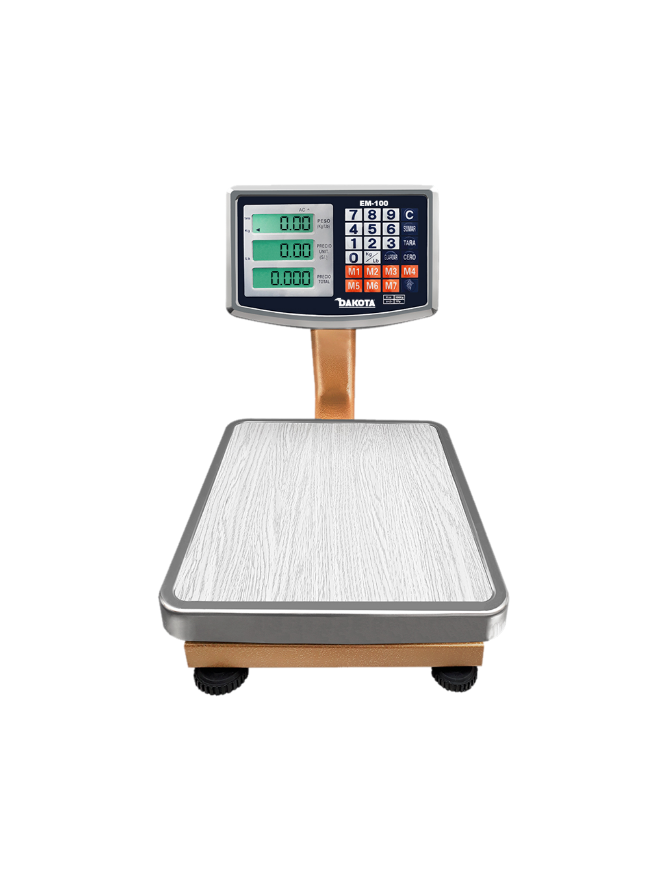 EM-100A | BALANZA DE PLATAFORMA CAP. 100 KG&nbsp;T/PLA.