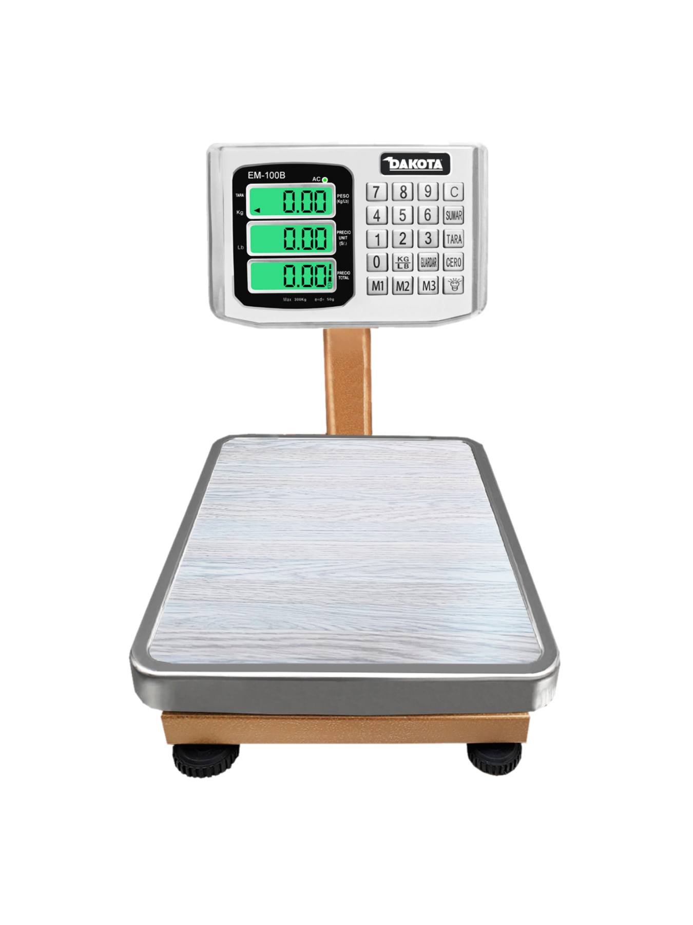 EM-100B | BALANZA DE PLATAFORMA CAP. 100 KG&nbsp;T/ACE.